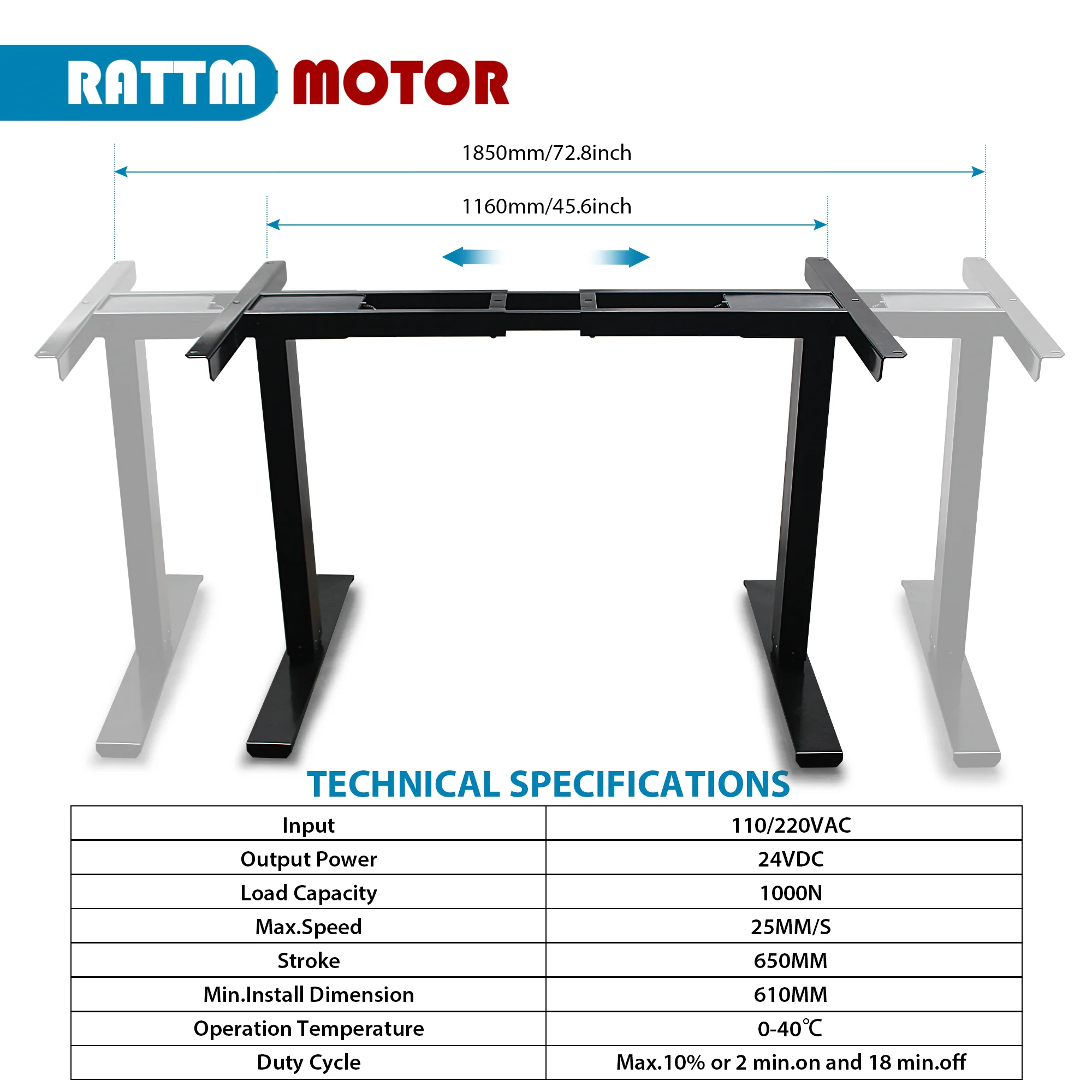 Optinal Working Position Lifting Desk for Laptop/Tablet Electric Height and Width Adjustable Applicable To Computer Office Table