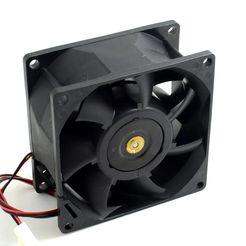 Dupla Ventoinha de Rolamento de Esferas para Delta Ffb0812she 12v 0.87a 8cm 80 mm 8038 80x80x38 mm Novo - Imagem 6