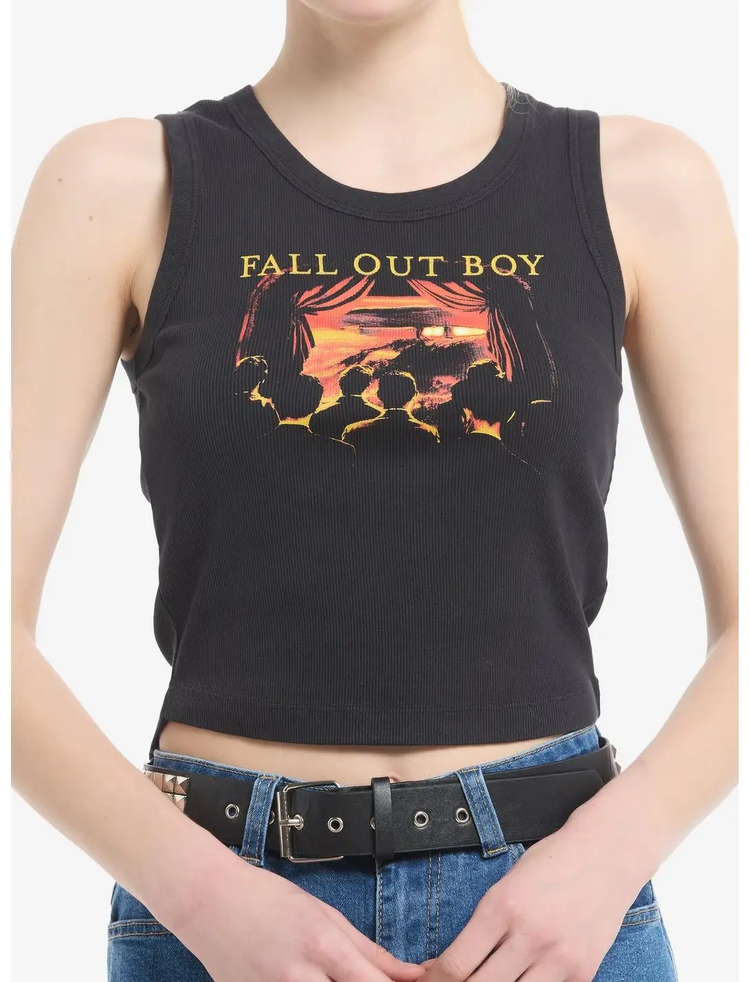 Punk Harajuku 2000er Jahre Tops Fall Out Boy Under The Cork Tree Mädchen Tank Top Kleidung Kawaii Top Sommerkleidung Unisex