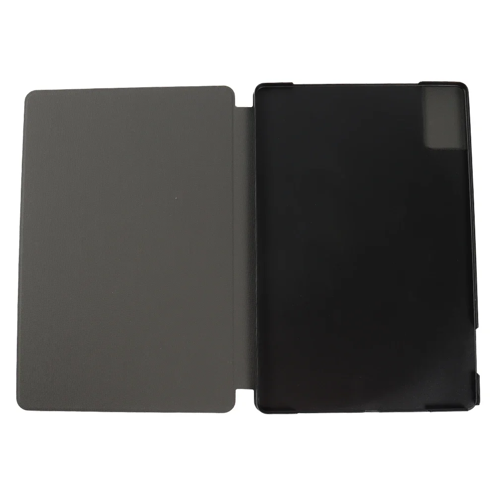 Slim Folding Stand Cover for 14 Tablet with Flip Book Design and Hard Back