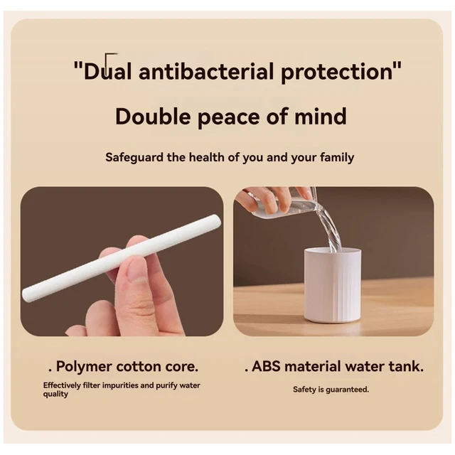 【Livraison-Rapide!】Humidifier For Home Use Small Bedroom Mini Air Desktop Portable Charging Large Fog Volume Spray Car Aromather 5