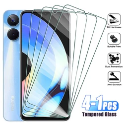 Premium Tempered Glass Screen Protector (4 - Pack) - 4PCS (For Realme 12 4G)