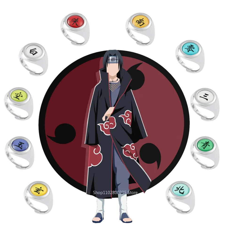 Melhor Site De Naruto : Anéis e Indumentárias Da Akatsuki
