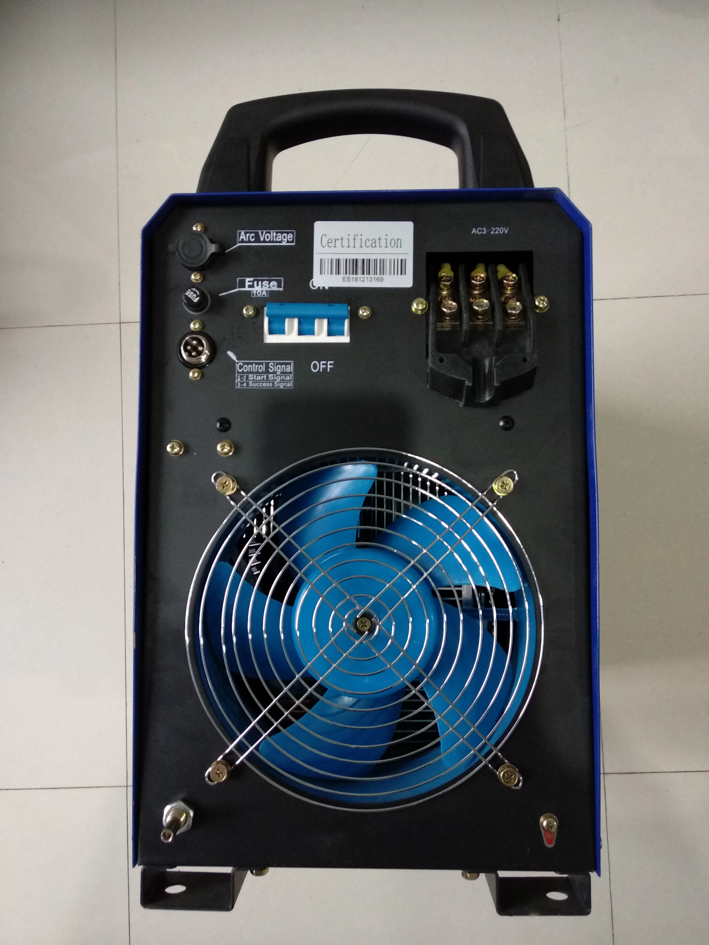 CUT-120 Handhelder or CNC Dual Purpose Plasma Cutter with P80 180° Straight Machine Torch 6