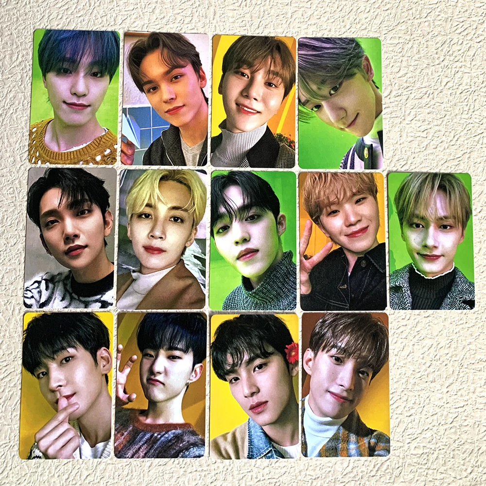 Kpop Seventeen Combination Ainochikar Smallcard Weverse Shop Randomcard Postcard Lomocard Carat New Korea Group Thank You Card Jewelry Packaging Display Aliexpress