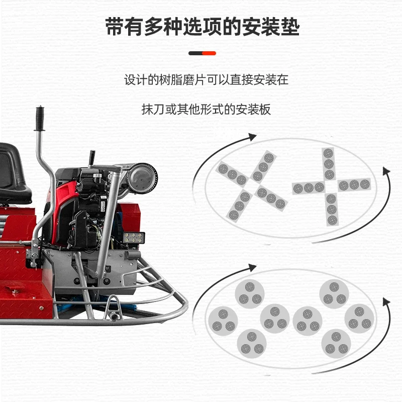 Power Trowel Full Hydraulic Driving Hydraulic Ride On Power Trowel Concrete Machine