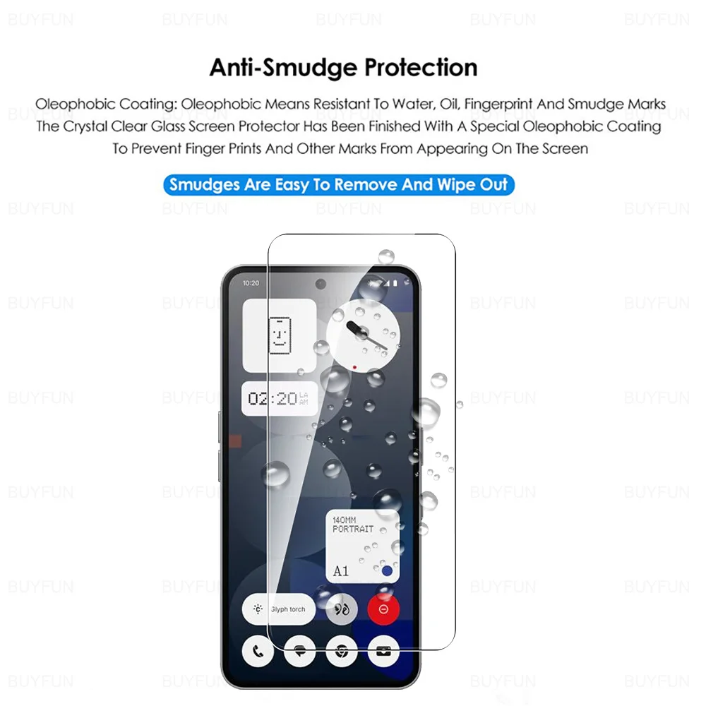 Premium Tempered Glass Screen Protector (2-Pack) - HD Guard Film