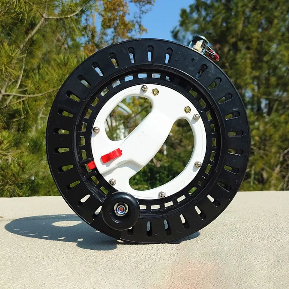 Creative with String Kite Reel 18/20/22/26cm Twisted String Line Winder Fire Wheel Come with Lock Kite Line Winder 4