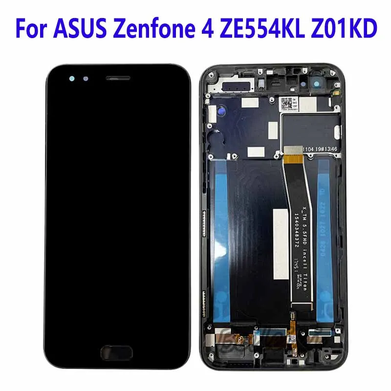 ЖК-дисплей с сенсорным экраном и дигитайзером в сборе для ASUS ZenFone 4 ZE554KL Z01KDA Z01KD Z01KS