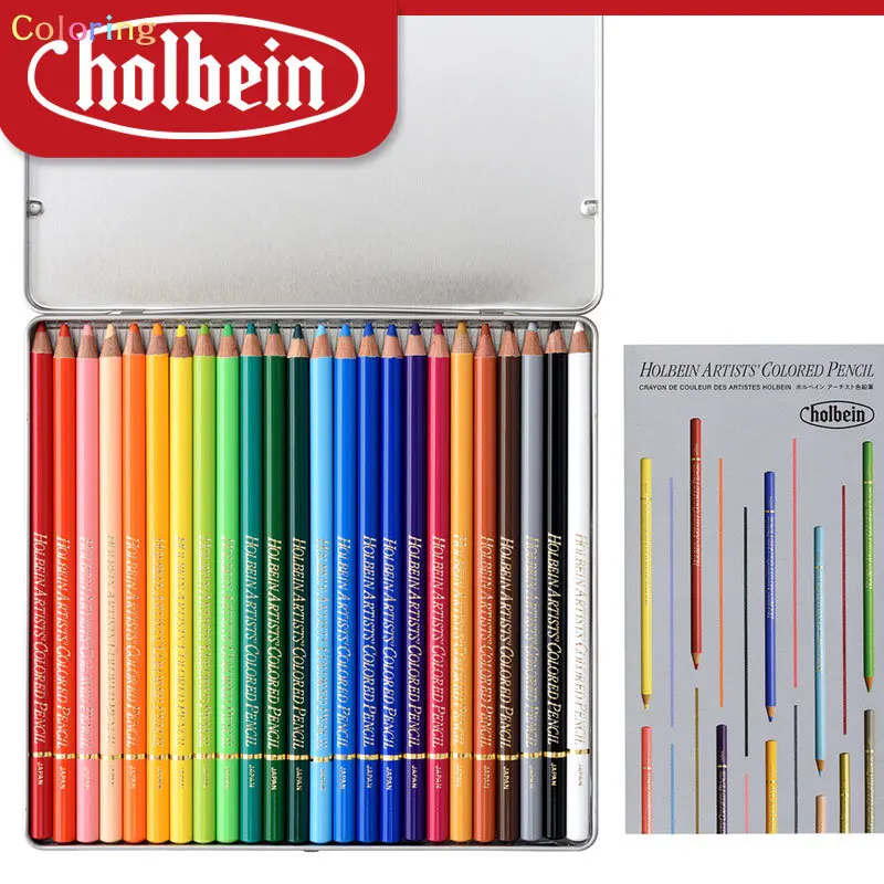 Holbein : Artists' Colored Pencil : Set of 36