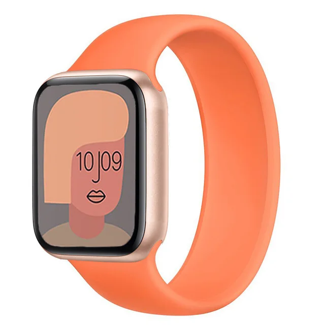 Elastic Silicone Solo Loop Strap