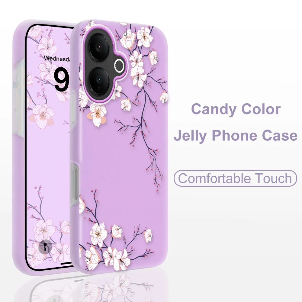 Adorable Flowers Candy-Colored Phone Case
