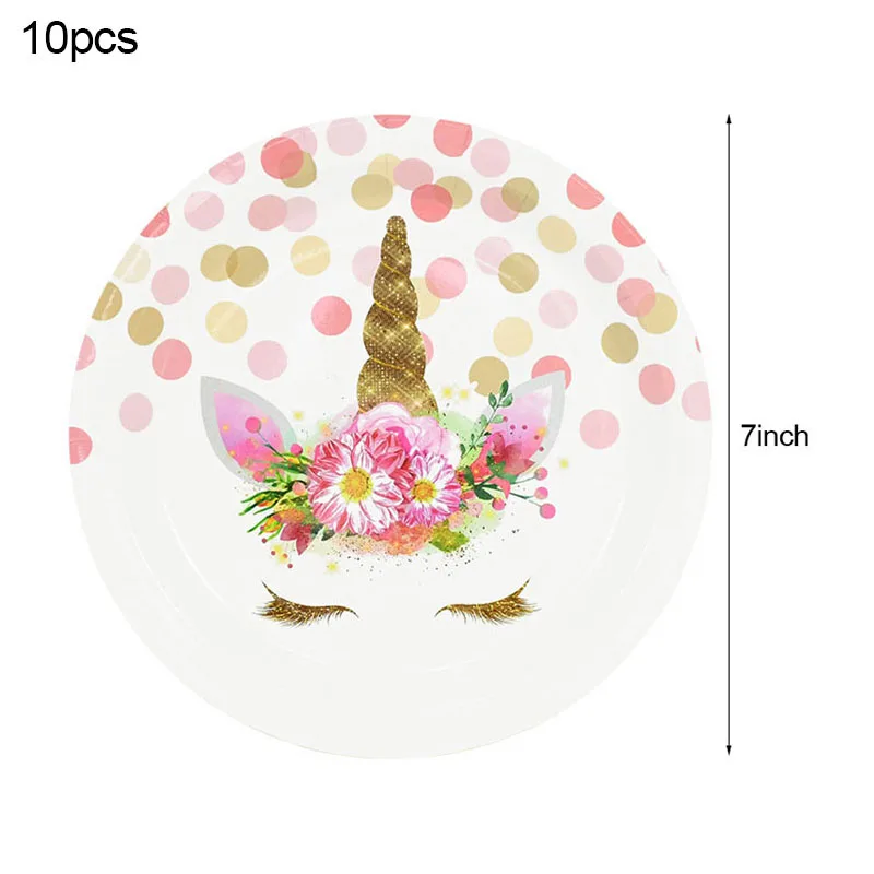 10pcs 7inch plate