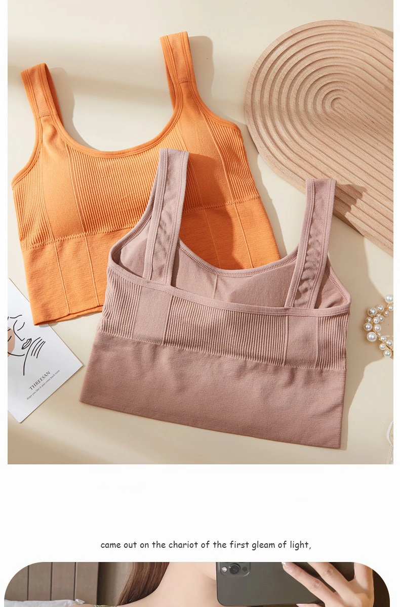 1pcs Women Breathable Sports Bra Female Fitness Top Seamless Yoga Bra Shockproof Crop Top Push Up Sport Bra Lady Gym Workout Top