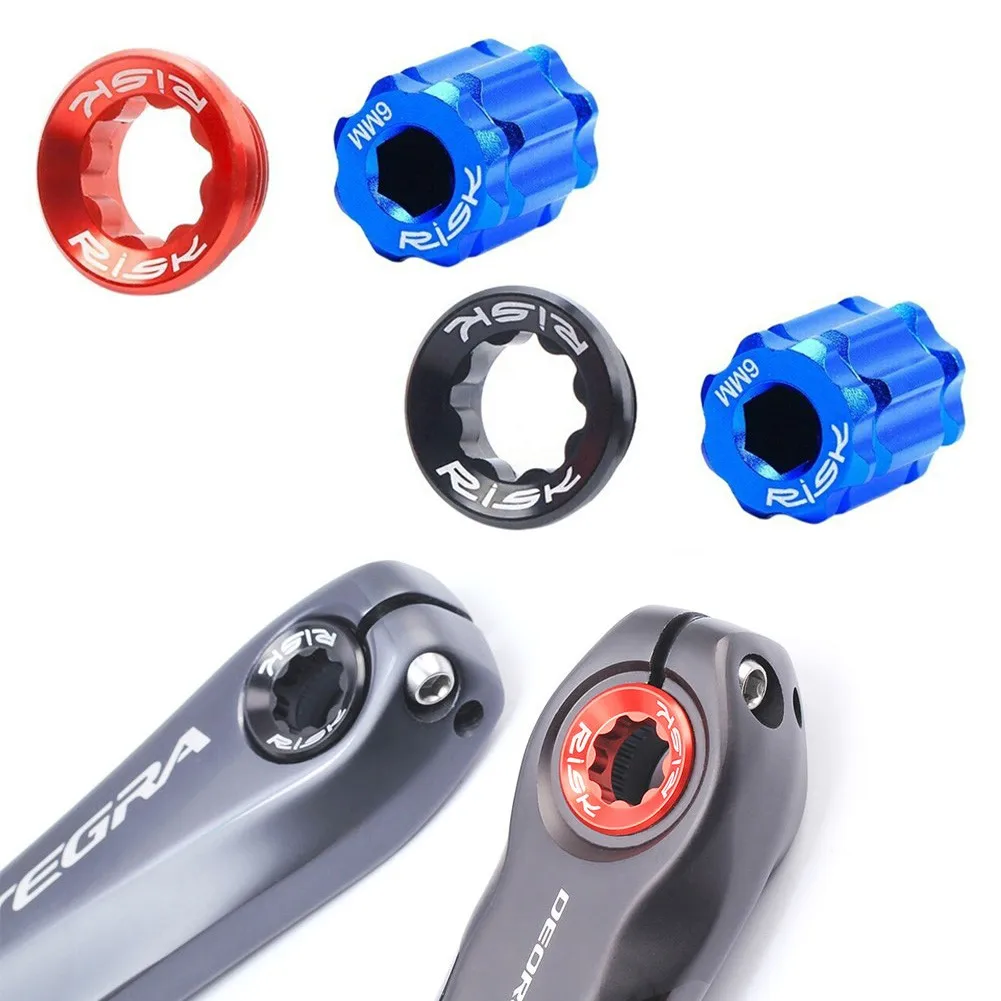 

1pc Road MTB Bicycle Crank Arm Fixing Bolt For-Shimano HollowTech-II Cranksets CNC M20x8mm Bike Crank Cover Chainwheel Screw