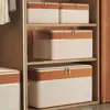 Dividers Clothing Storage Box Non-woven Fabric Double Layered Underwear Storage Drawer Separation Cabinet Drawer 1
