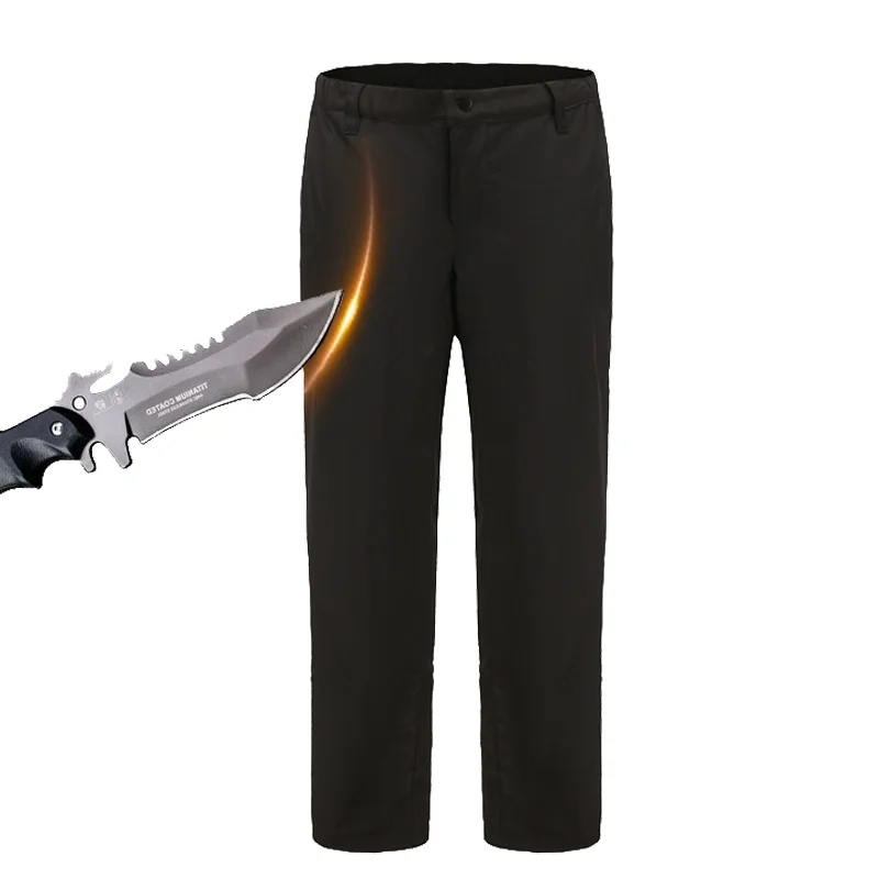 Upgrade High Quality Stab Resistant Trousers Bodyguard Police Safety Self-defense Businessmen Knife Proof Pants Men Women