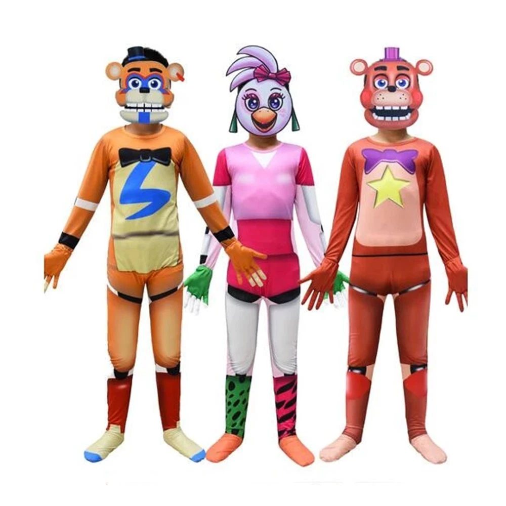 Five Nights At Freddy's FNAF Freddy Fazbear Kids Adult Halloween