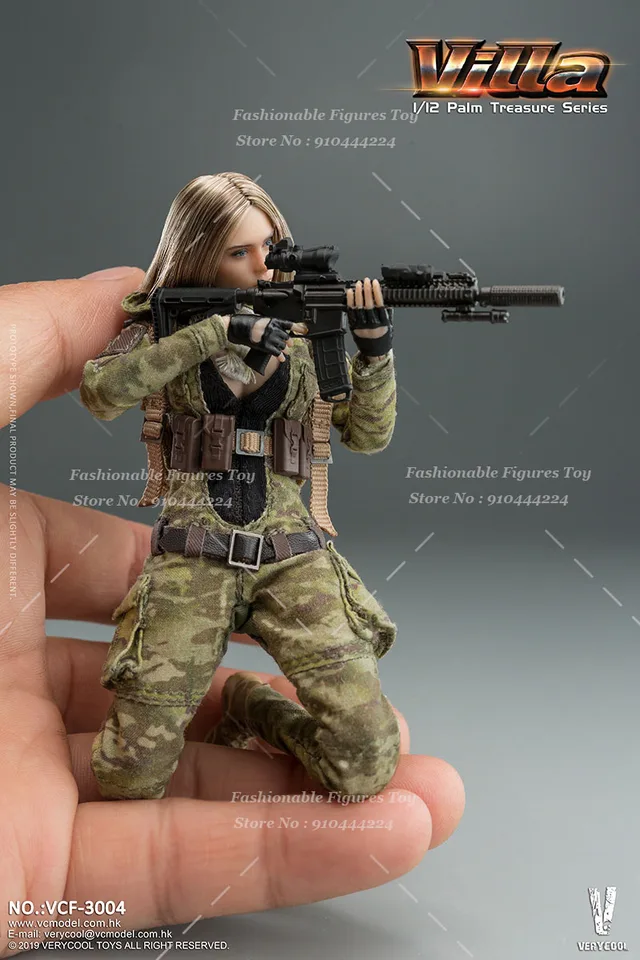 VERYCOOL VCF-3004 1/12 Women Soldier Villa Palm Treasure Series Mc