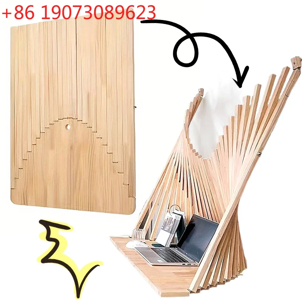 Folding Desk Wall Mounted Foldable Wall Table Fashionable Creative Hanging