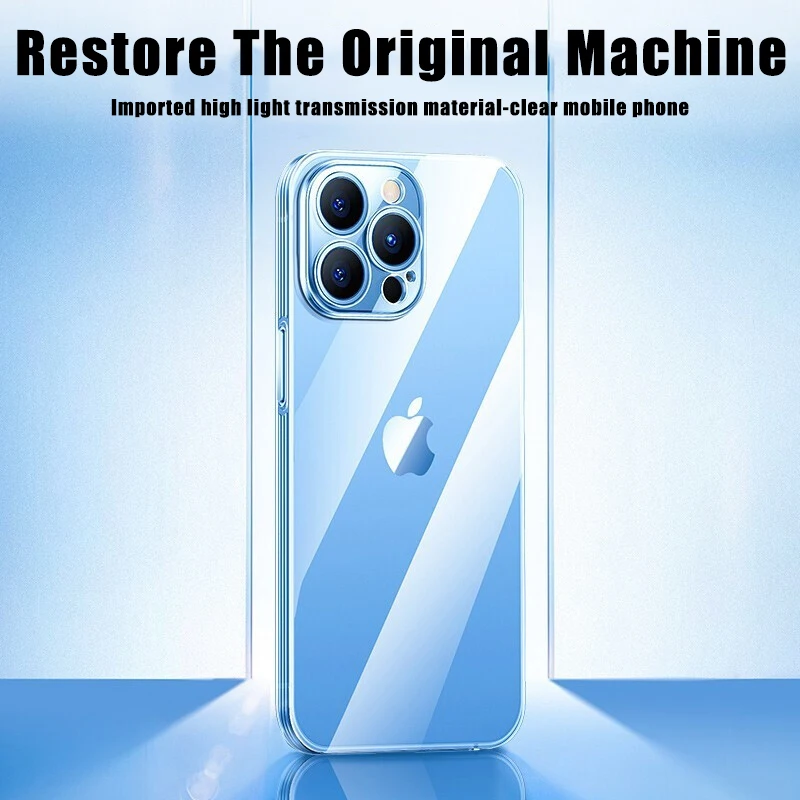 Transparent Silicone Protective Phone Case - Ultra Slim and Soft Design