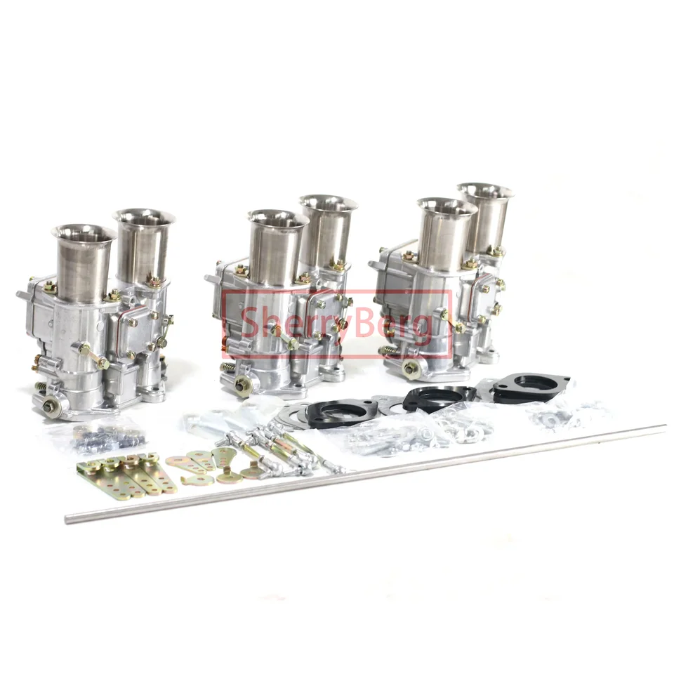 SherryBerg Carb 키트, 오스틴 힐리 3000 100/6 트리플 기화기, 웨버 EMPI 델로토 카브레타 변환, 40 DCOE