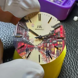 Elegant 29.2MM Dial for Manual Mechanical Watch Movements (29.2mm - city)