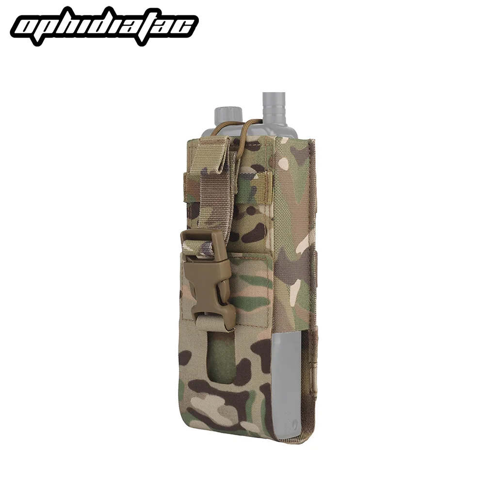 Walkie talkie bag OPHIDIAN Lightweight Universal Radio Pouch Radio Walkie Talkie Pouch MPU5 PRC163 152 148 Molle Pouches Interphone Bag