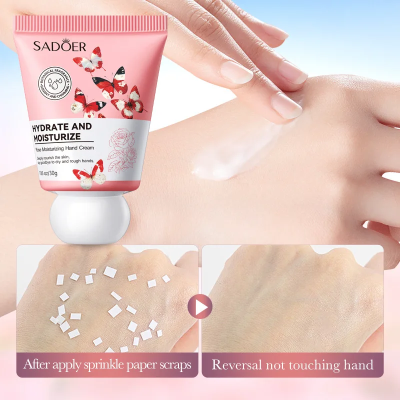 SADOER Perfumed Moisturizing Hand Cream Hydrating Retain Fragrance Anti-drying Hand Cream