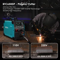 bestarc 65Amps Pilot Arc Plasma Cutter BTC650DP With Air Sensor Technology & Digital Screen Display | 20MM Max Cutting Thickness 2