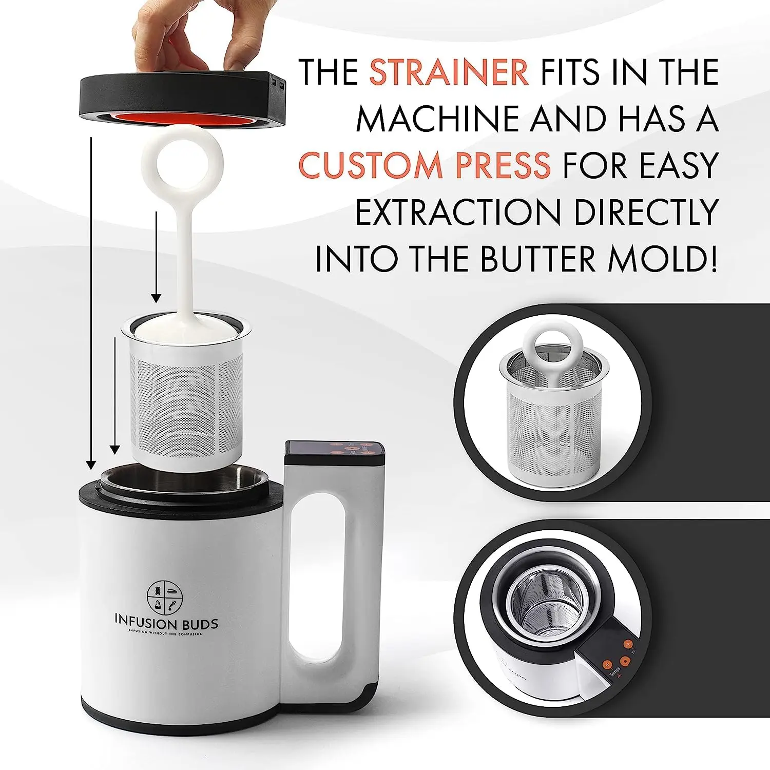 Magic Butter Maker Machine & Oil Infuser Machine -Compact Design Includes Herbal Recipe