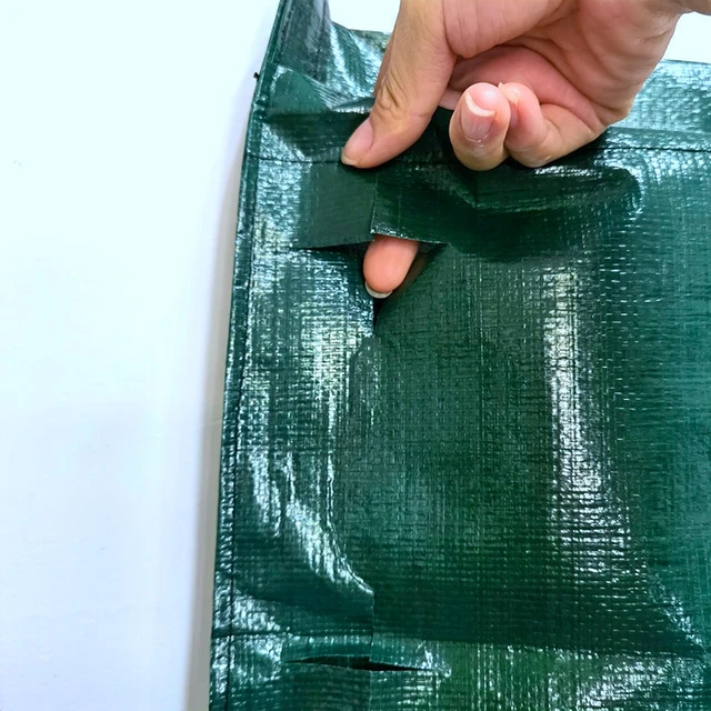 4/6/8/8/10 Lyukak Lógó Táska Eper Gyógynövény Óvodai Pot Pe Kert Virágzöld Termesztési Konténer Erkély Dekoráció - Image 5