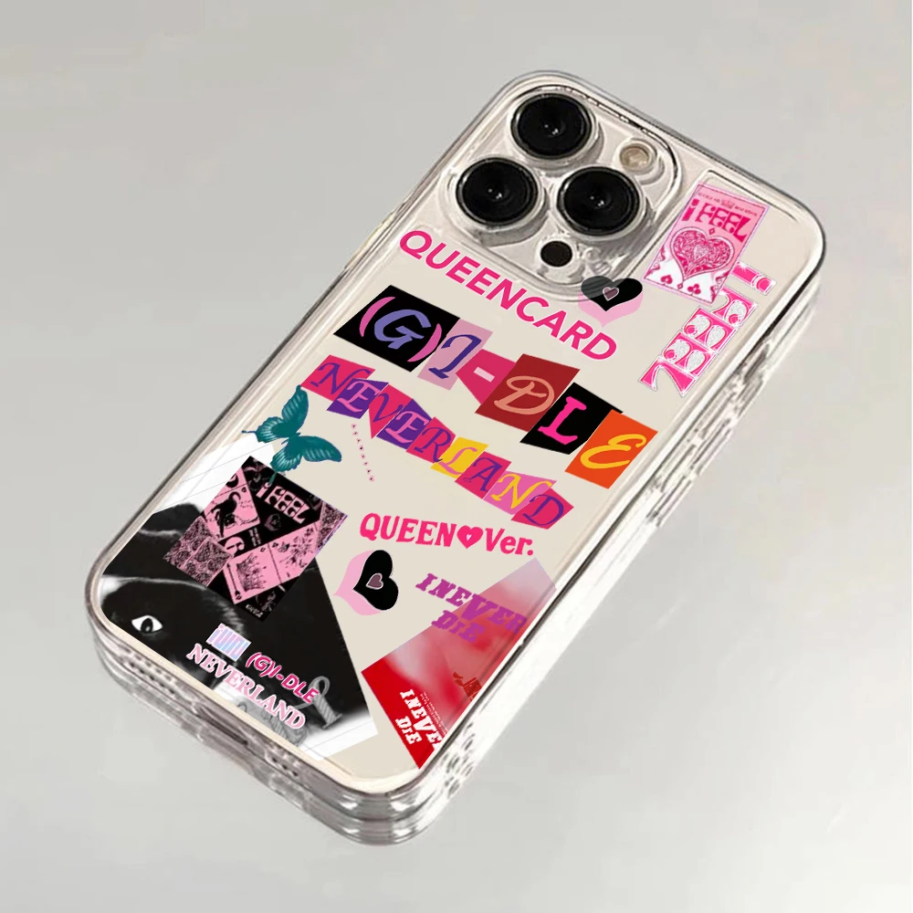 Kpop I-DLE i Feel Clear Soft Phone Case Cover