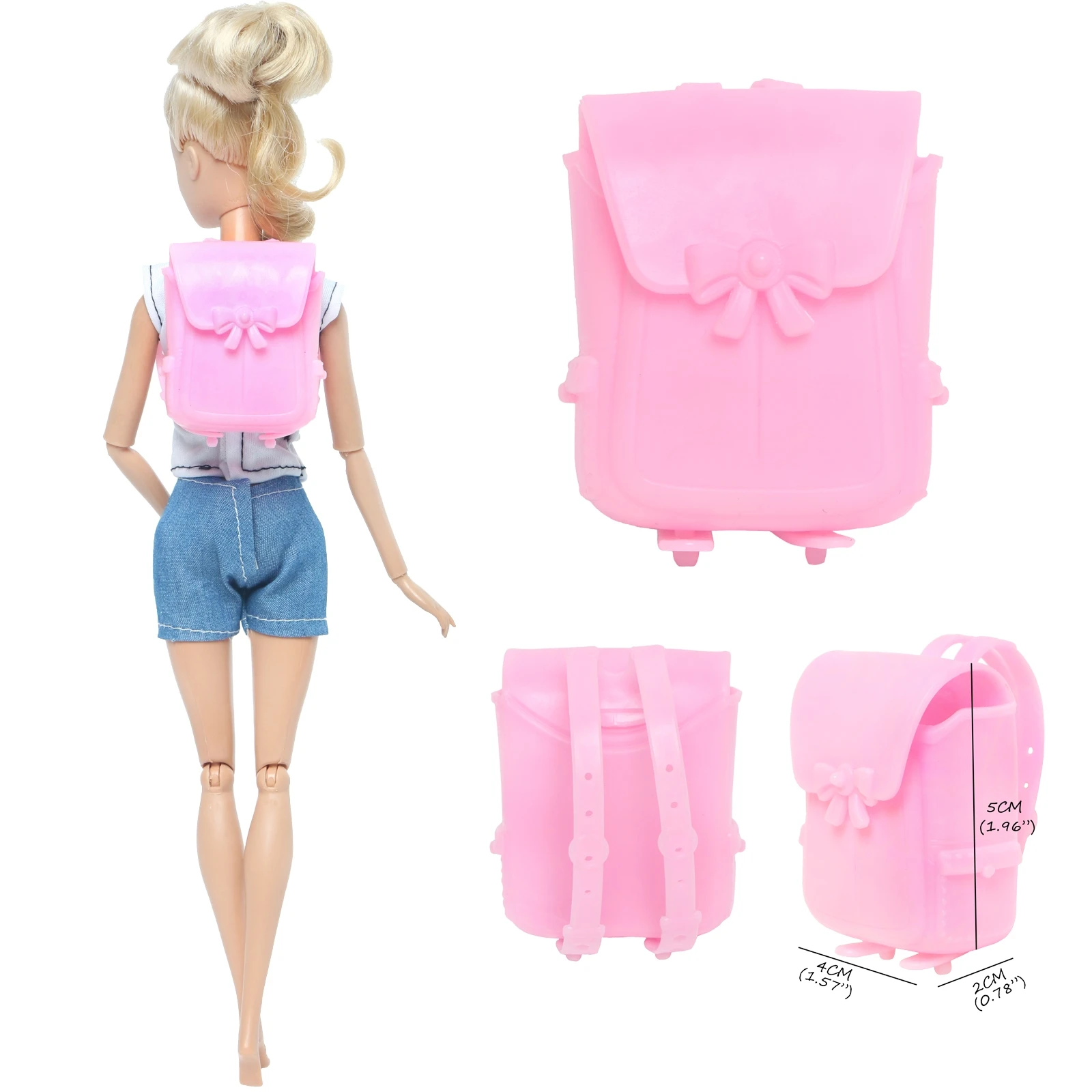 Deluxe Dollhouse Furniture Set: Pink Bed, Sofa & Storage Accessories