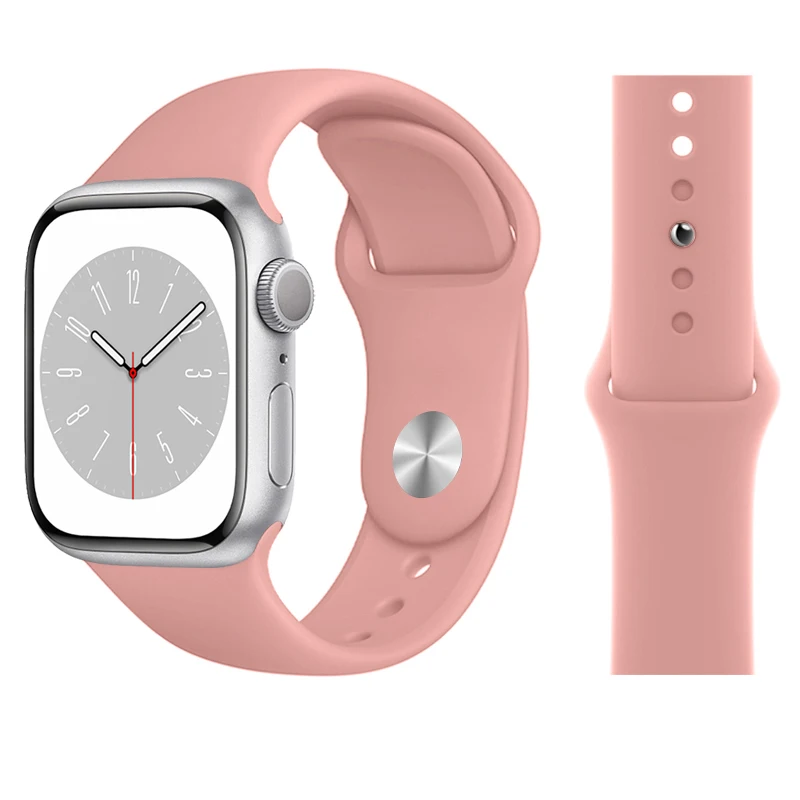 ตัวเลือกสินค้า สายซิลิโคนสุดเก๋สำหรับ Apple Watch ใส่สบายไม่ร้อน