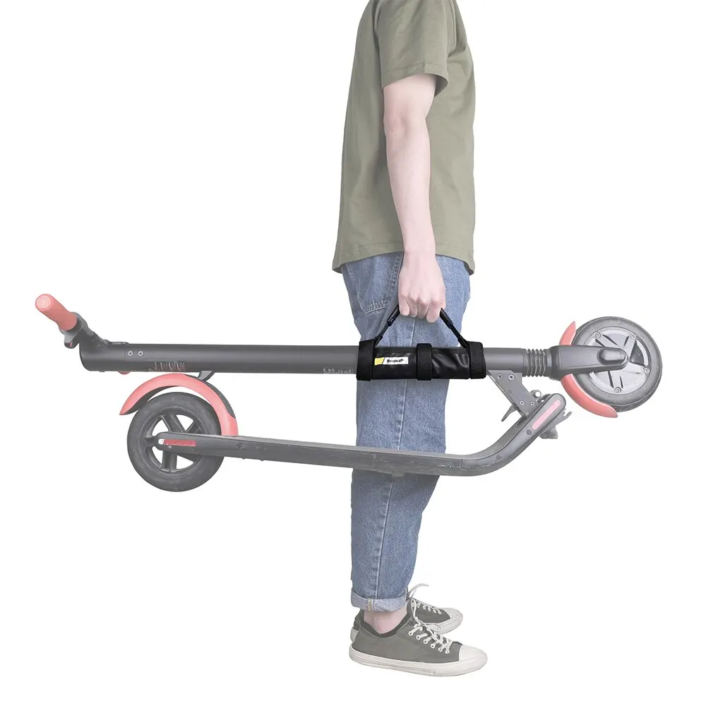 Rhinowalk Non-slip Rubber Handle Strap for Portable Scooters and Foldable Bikes
