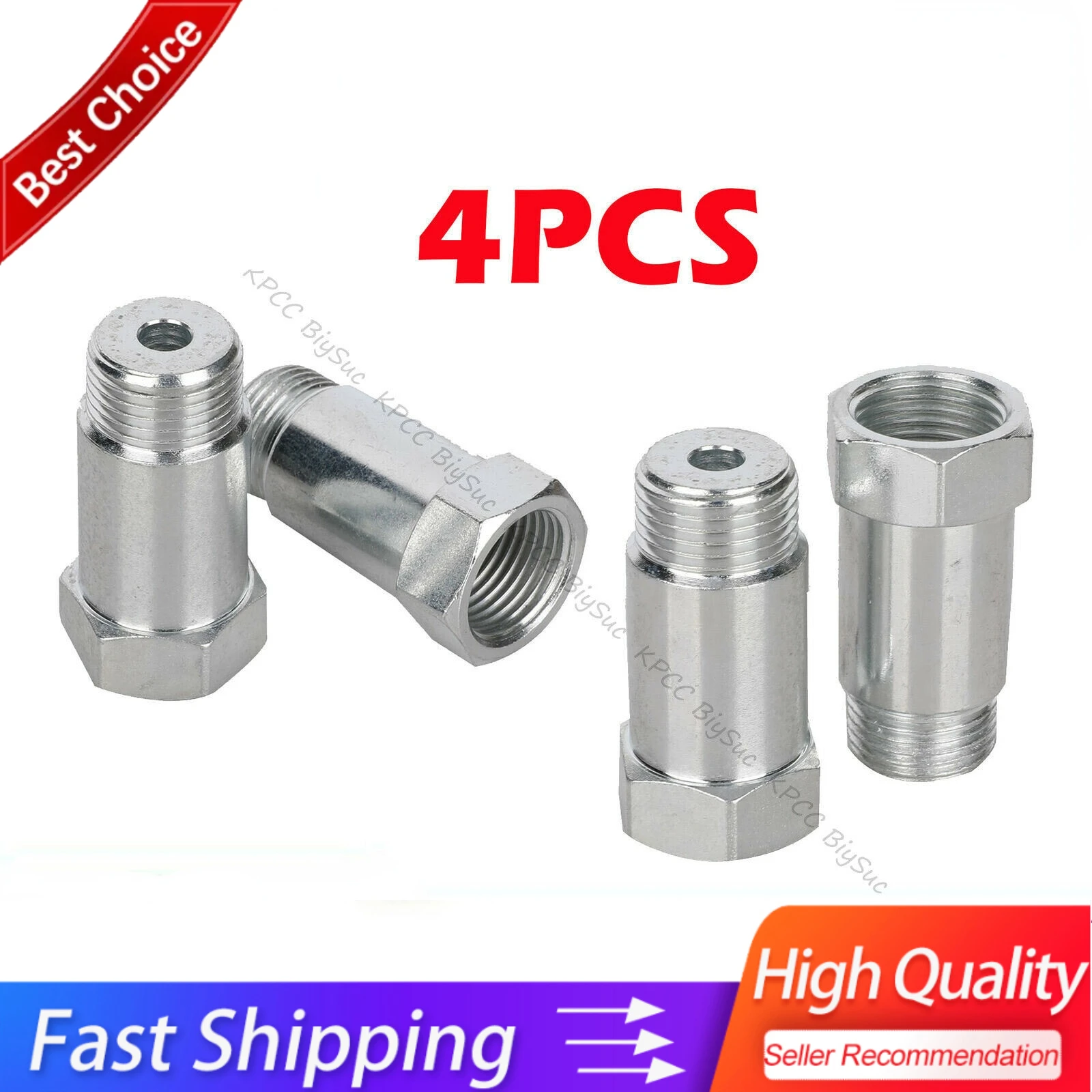 New 4*O2 OXYGEN SENSOR EXTENDER EXTENSION SPACER 45mm M18 x 1.5 02 BUNG  ADAPTER