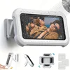 Waterproof Phone Holder for Shower, Shower Phone Box Waterproof, 360° Rotation Touchable Shower Phone Case, Angle Adjustable 1