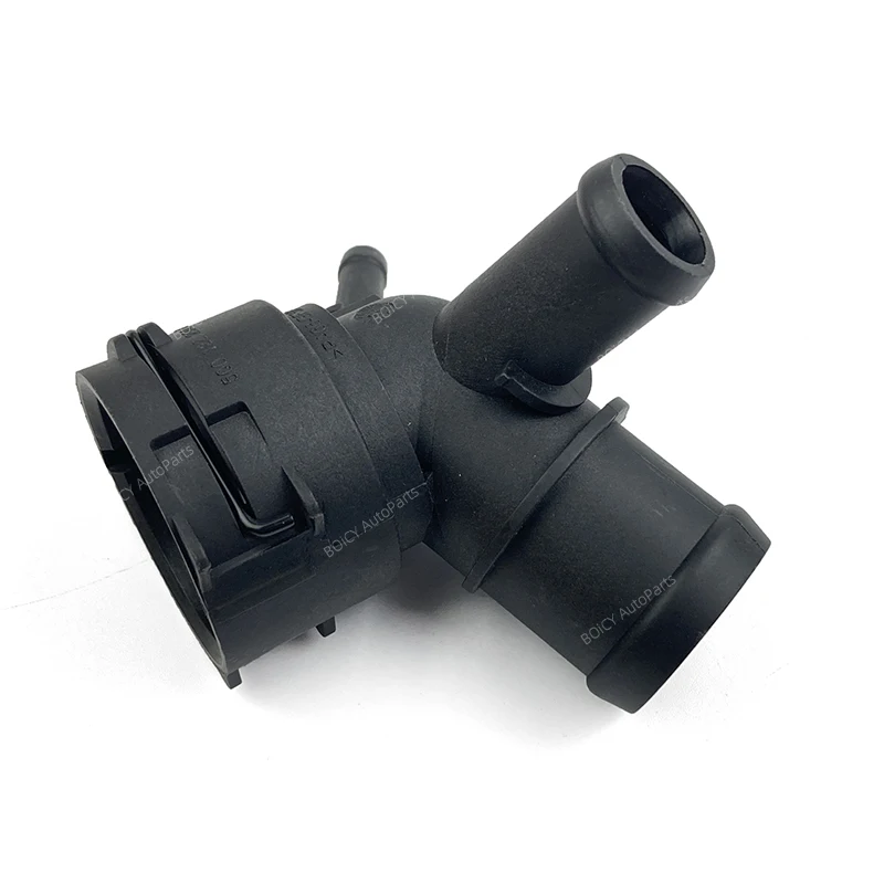 Water Hose Fitting Engine Radiator Hose Connector BOICY Coolant Pipe Connector for VW Golf Passat 2.0TSI Tiguan Audi A3 S3 quattro TT Skoda Superb Seat Leon 5Q0122291BL 291BL