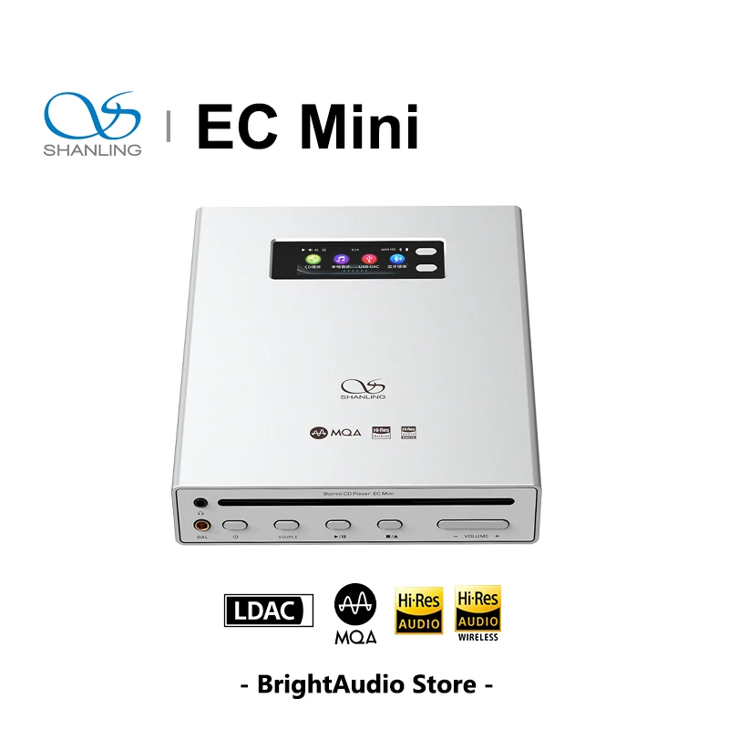 SHANLINGECMINIMQACDPlayerBluetoothDACAMPHiResAudio2xESS