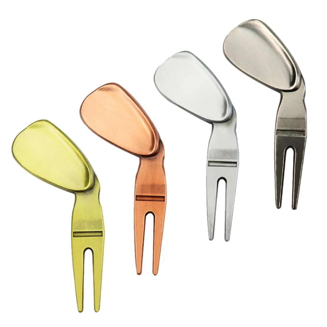 

Golf Divot Repair Tool Pitch Cleaner Green Fork Golf Training Aids