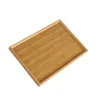 Rectangular Serving Tray Tableware Food Tray For Kitchen Party Tea Bar Utensils Organizer Cup Holder Tray Tool Tray Wood Tray 4