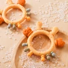 Baby Silicone Teethers Cartoon Crab Toy Newborn BPA Free Food Grade Animal Teether Infant Tactile Training Toys Kid Teething Toy 1