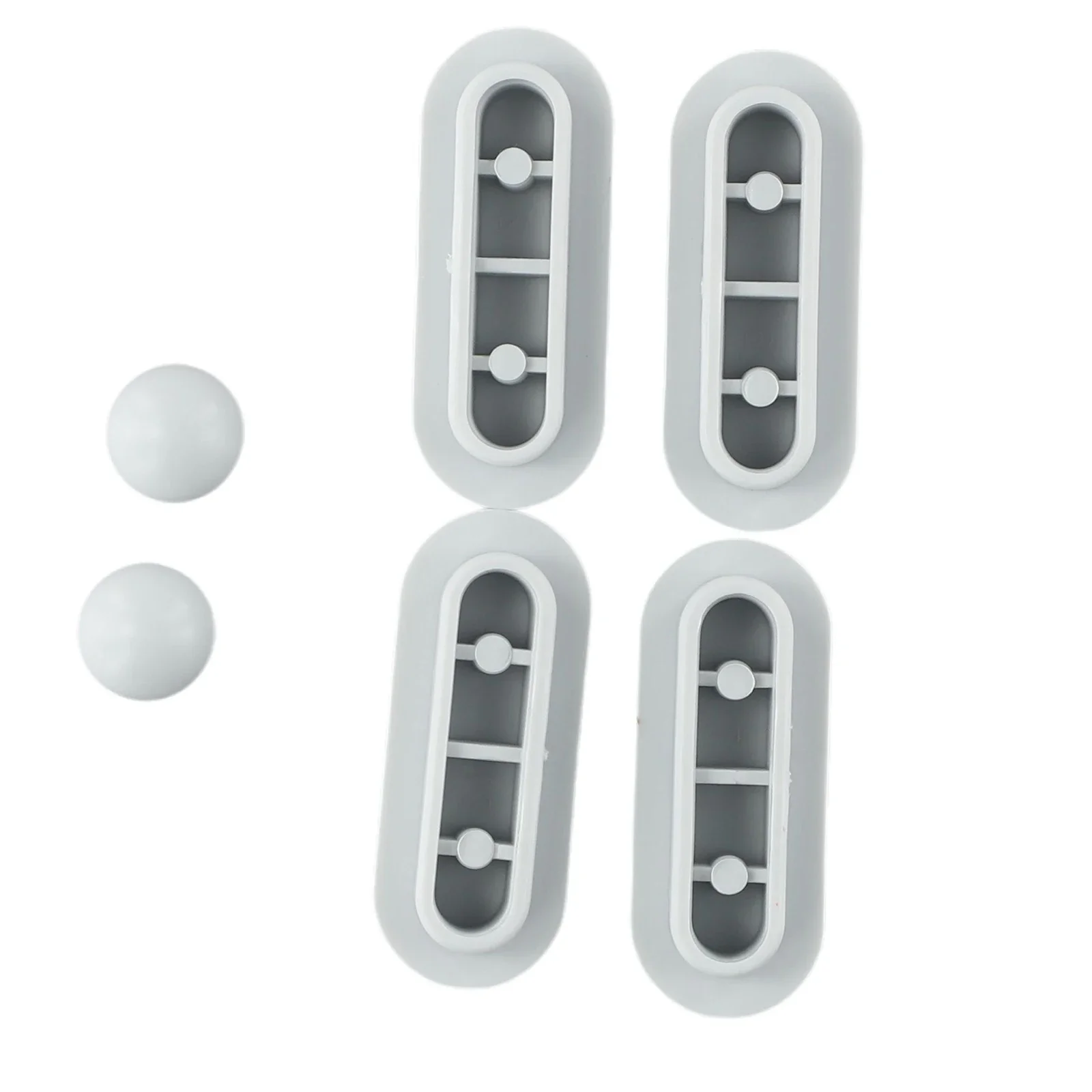 6pcs Antislip Gasket Toilet Seat Bumper Shock Absorber Toilet Seat Cushion Pad ers Bathroom Lifter Kits