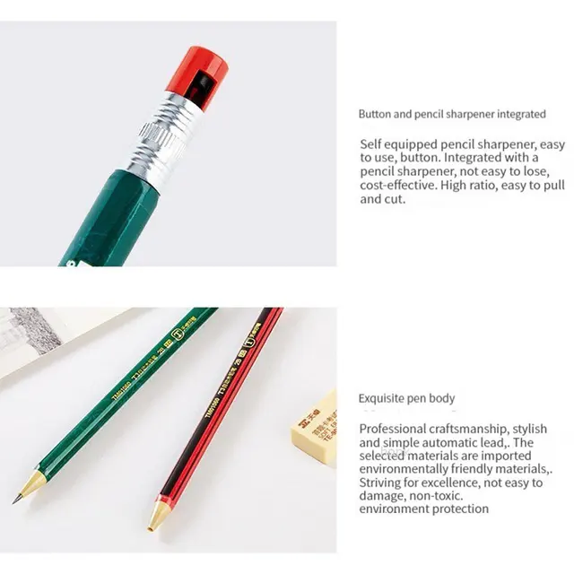 Elevate your creativity with 2.0 mm Mechanical Pencils Set