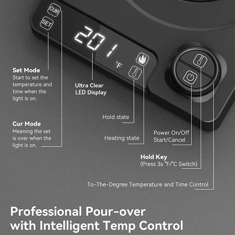 110 فولت 220 فولت معقوفة غلاية كهربائية 1000 مللي...