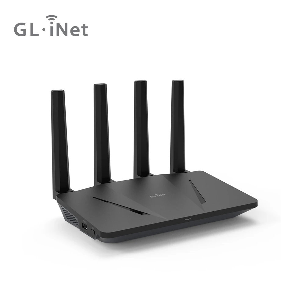 best router booster GL.iNet Flint (GL-AX1800) WiFi 6 Router Dual Band Gigabit Wireless Router OpenWrt pre-Installed Support AdGuard Home OpenVPN router booster