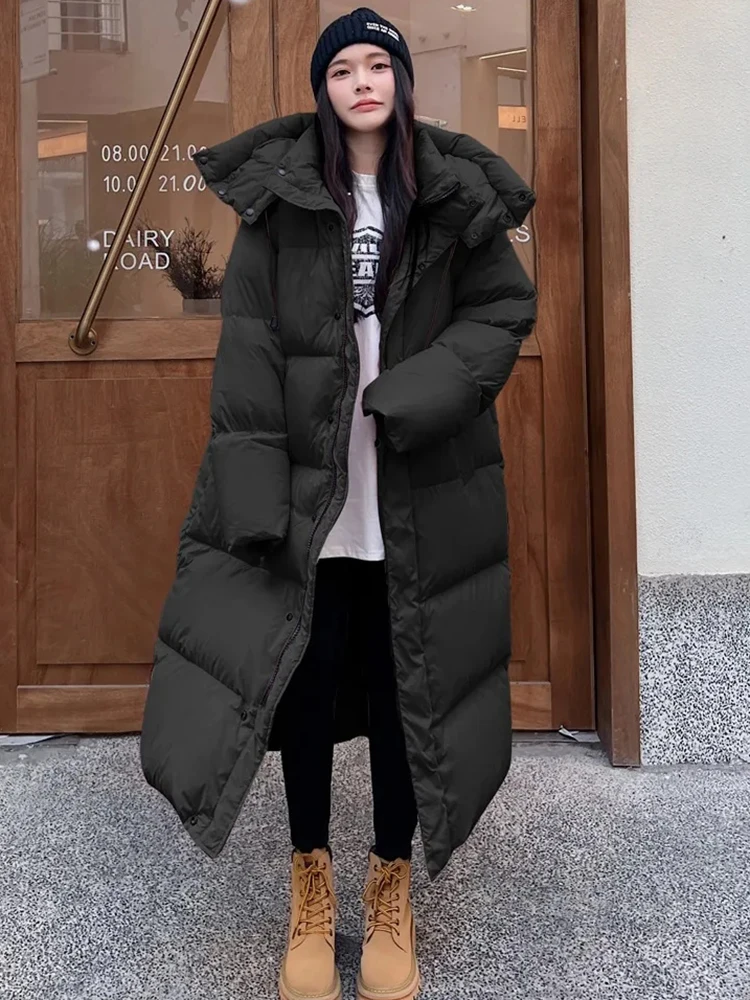 [OPEN YY] OVERSIZED FAUX FUR HOOD PARKA★新作・24AW★韓国★ OPEN YY Oversized Faux Fur Hood Parka (Khaki) – CNCPTS