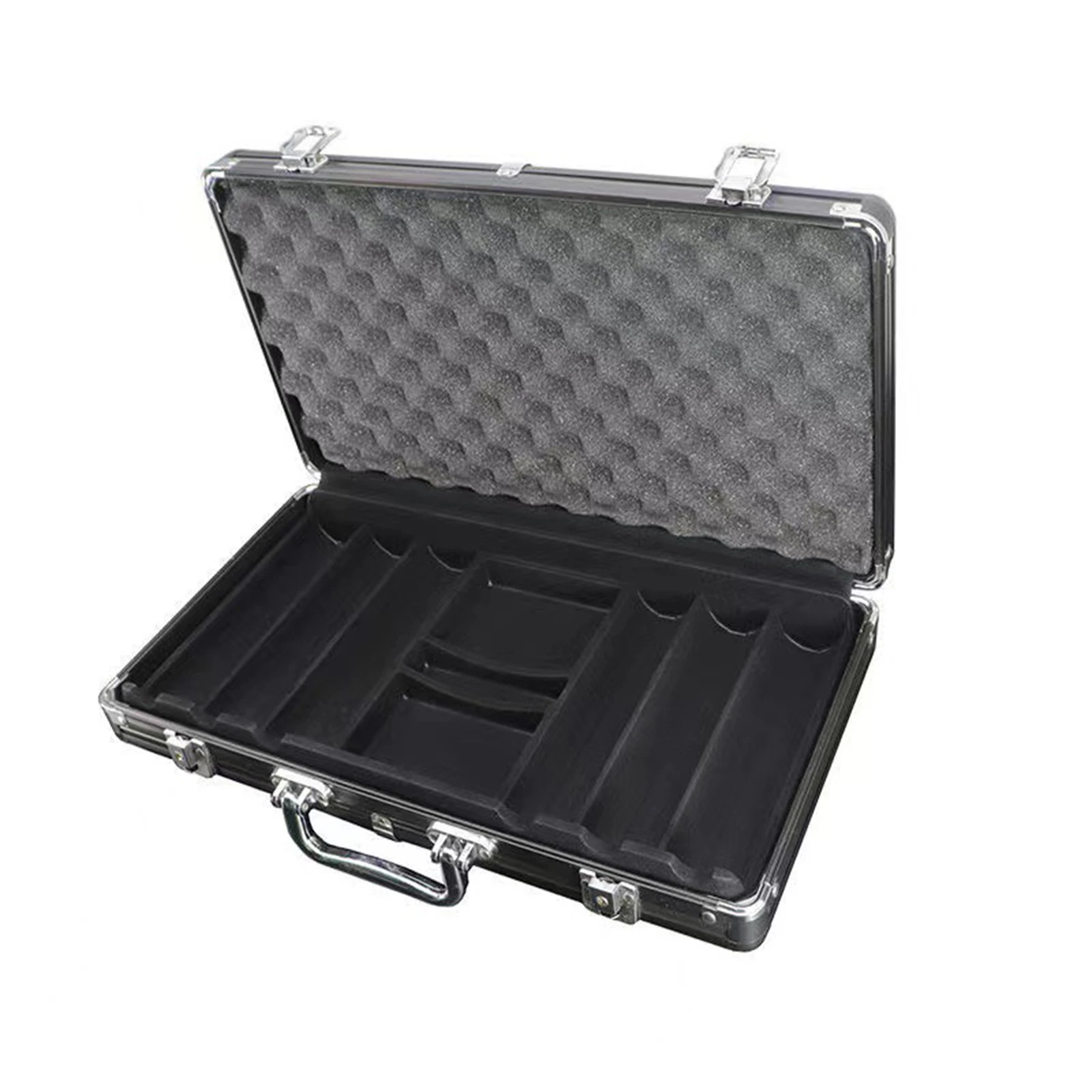 Chip Carry Case Chip Set Box Playing Games Portable Solid Storage Container Organizer Holder for Travel Household Men Players