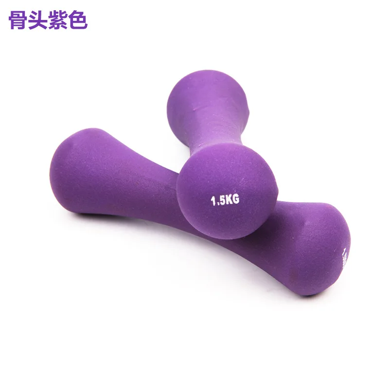 MIYAUP-Ladies Weightlifting Dumbbell, Bone Shape, Portable Fitness Equipment, Hexagonal, Solid Iron, New Design